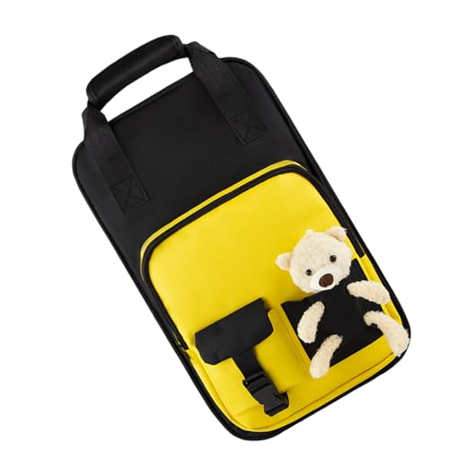 Drumstick Bag Case Drum Mallets Holder Portable Drum Stick Mallets Bag Two Compartments Carry Case Enduring von YPREWY