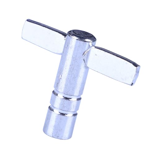 Metall-Trommel-Stimmschlüssel, Einstellschlüssel, Legierung, Trommel-Ersatzteile, einfach zu bedienen, für Schlagzeuger Percussionist Metall-Trommel-Stimmschlüssel, Einstellschlüssel, Legierung, Trommel-Ersatzteile, einfach zu bedienen, für Schlagzeuger Percussionist von YPREWY