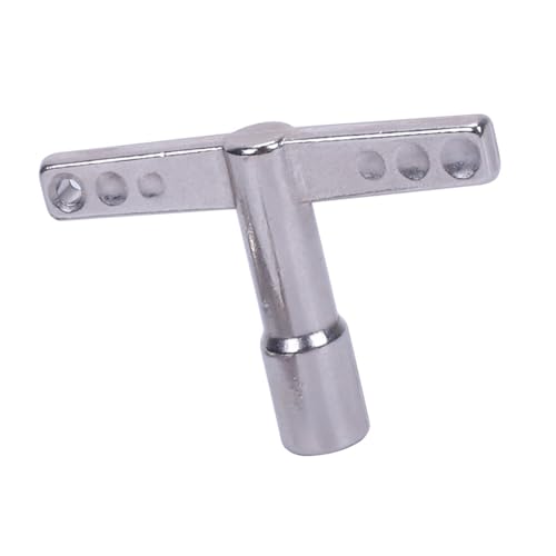 Metall-Trommel-Stimmschlüssel, Einstellschlüssel, Legierung, Trommel-Ersatzteile, einfach zu bedienen, für Schlagzeuger Percussionist Metall-Trommel-Stimmschlüssel, Einstellschlüssel, Legierung, Trommel-Ersatzteile, einfach zu bedienen, für Schlagzeuger Percussionist von YPREWY