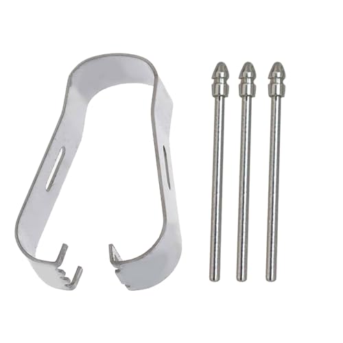 Metallstift-Nachfüllminen und Clip für bemerkenswerte Schreiber, Schreibstifte, glattes Schreiben und einfacher Austausch, 3 Stück Metallstift-Nachfüllminen und Clip für bemerkenswerte Schreiber, Schreibstifte, glattes Schreiben und einfacher Austausch, 3 Stück von YPREWY