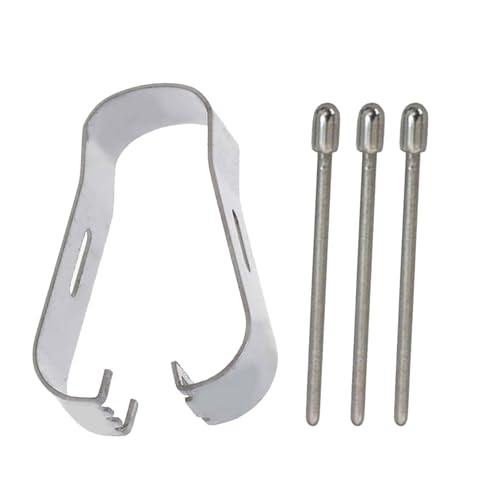Metallstift-Nachfüllminen und Clip für bemerkenswerte Schreiber, Schreibstifte, glattes Schreiben und einfacher Austausch, 3 Stück Metallstift-Nachfüllminen und Clip für bemerkenswerte Schreiber, Schreibstifte, glattes Schreiben und einfacher Austausch, 3 Stück von YPREWY