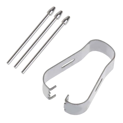 Set mit 3 Kugelschreiberminen aus Metall und Clip für bemerkenswertes Schreiben, glattes Schreiben und einfachen Austausch Set mit 3 Kugelschreiberminen aus Metall und Clip für bemerkenswertes Schreiben, glattes Schreiben und einfachen Austausch von YPREWY