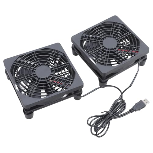 YPREWY 1 Set 120 mm USB-Doppellager-Lüfter für Desktop und elektronische Geräte, leise und effiziente Kühlung YPREWY 1 Set 120 mm USB-Doppellager-Lüfter für Desktop und elektronische Geräte, leise und effiziente Kühlung von YPREWY