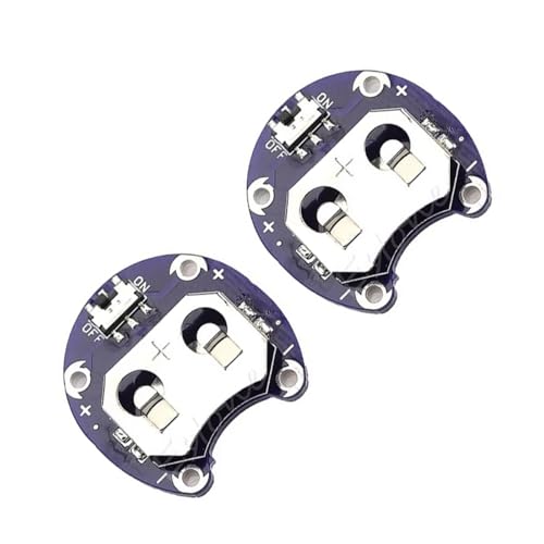 YPREWY Knopfzellen-Batteriehalter für schnellen Batteriewechsel, geeignet für kleine Elektronikprojektentwickler, 2 Stück YPREWY Knopfzellen-Batteriehalter für schnellen Batteriewechsel, geeignet für kleine Elektronikprojektentwickler, 2 Stück von YPREWY