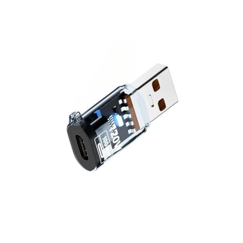 YPREWY Multifunktionaler Hochgeschwindigkeits-USB-auf-Typ-C-Konverter, 120 W, 10 Gbit/s, Dateiübertragung mit Kopfhörerkompatibilitäten YPREWY Multifunktionaler Hochgeschwindigkeits-USB-auf-Typ-C-Konverter, 120 W, 10 Gbit/s, Dateiübertragung mit Kopfhörerkompatibilitäten von YPREWY