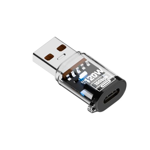YPREWY Multifunktionaler Hochgeschwindigkeits-USB-auf-Typ-C-Konverter, 120 W, 10 Gbit/s, Dateiübertragung mit Kopfhörerkompatibilitäten YPREWY Multifunktionaler Hochgeschwindigkeits-USB-auf-Typ-C-Konverter, 120 W, 10 Gbit/s, Dateiübertragung mit Kopfhörerkompatibilitäten von YPREWY