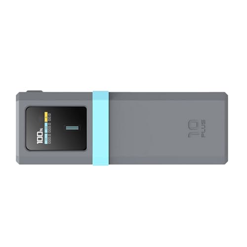 YPREWY Silikon-Schutzhülle für 10 Plus Powerbank mit 360° stoßfestem Design und staubdichter Funktionalität, Grau YPREWY Silikon-Schutzhülle für 10 Plus Powerbank mit 360° stoßfestem Design und staubdichter Funktionalität, Grau von YPREWY