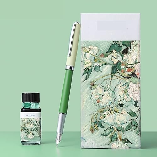 YQBUER Stifte, Mädchen, Jungen, Studenten, Kalligraphie for besondere Zwecke, literarische Jugend, hochwertige Exquisite kleine Fee, Geschenkbox for Lehrer (Color : B, Size : 0.5mm) von YQBUER