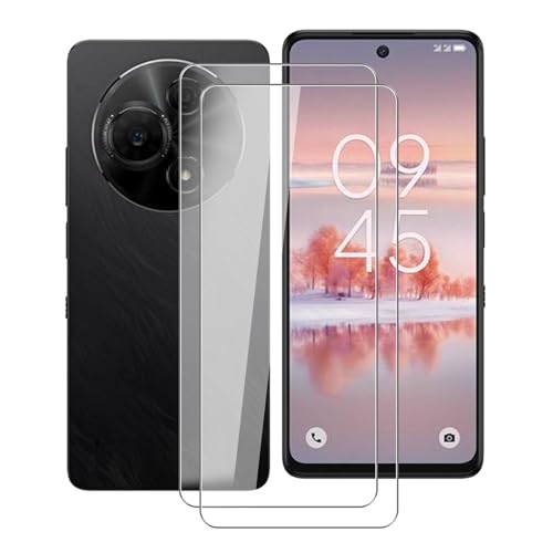 YQINHHME für TCL 60 NXTpaper Schutzfolie (6.80 Zoll), [2 Stück] Original Design Ultradünne klare Displayschutzfolie, Keine Blasen Kratzfest Gehärtetem Glasfolie für TCL 60 NXTpaper von YQINHHME