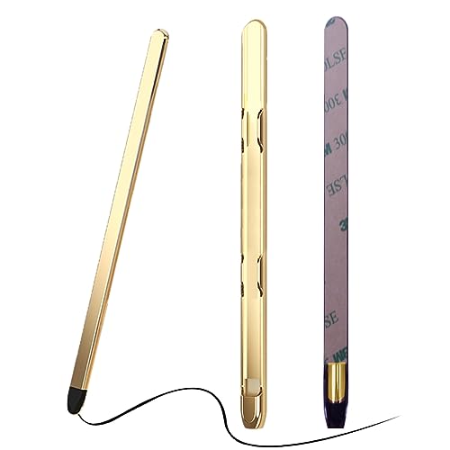 YQODSZ Für Samsung Galaxy Z Fold 6 / Fold 5 S Stifthalter & Slim Stylus, Pastable Slim PC S Pen Slot, Hochempfindliche Silikonspitze Kapazitiver Stift für Z Fold 6/5 Plating-Gold YQODSZ Für Samsung Galaxy Z Fold 6 / Fold 5 S Stifthalter & Slim Stylus, Pastable Slim PC S Pen Slot, Hochempfindliche Silikonspitze Kapazitiver Stift für Z Fold 6/5 Plating-Gold von YQODSZ