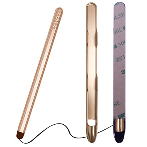 YQODSZ S Stifte- und Stifthalter für Samsung Galaxy Z Fold 4,Z Fold 3,Z Fold 2,Fold 1, schlanker, leichter PC-Stifthalter, kapazitiver Stift für Z Fold 4,Z Fold 3 – Gold von YQODSZ
