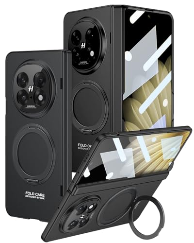 YQODSZ Schutzhülle für Oppo Find N5 mit drehbarem Ringhalter, Ständer, magnetische Hülle mit Displayschutzfolie, Scharnierschutz, unterstützt kabelloses Laden, schlanke, harte PC-Schutzhülle für Oppo YQODSZ Schutzhülle für Oppo Find N5 mit drehbarem Ringhalter, Ständer, magnetische Hülle mit Displayschutzfolie, Scharnierschutz, unterstützt kabelloses Laden, schlanke, harte PC-Schutzhülle für Oppo von YQODSZ