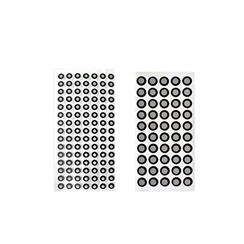 Markierungspunkte zum Scannen 1000 3D-Scanner Photogrammetrie Hochreflektierender Markierungspunkt Innenmarkierungspunkt Messpunktmarkierung 3D-Scanner-Zielpunkt für 3D-Scanner(Magnetism-12mm x 19mm) von YQVEOT