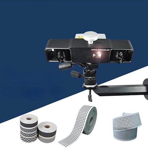 YQVEOT Markierungspunkte zum Scannen 3D-Scan-Markierungspunkt Fotografischer 3D-Scanner-Markierungspunkt Lesemaschine Zielpunkt 100 m für 3D-Scanner(Type 4) von YQVEOT