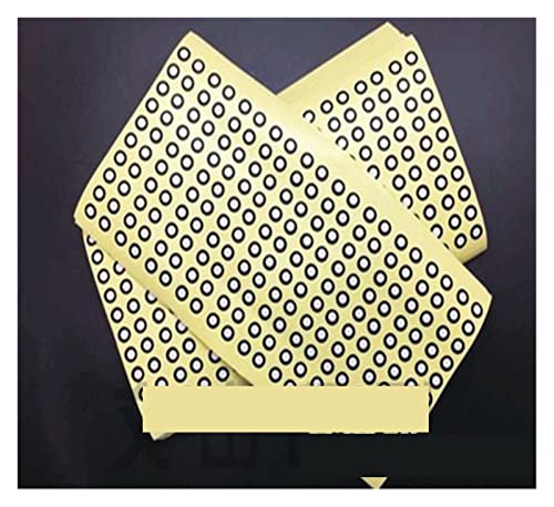 Markierungspunkte zum Scannen 3D-Scanner-Markierungspunkt Kopienzählmaschine Markierungspunkt Mattschwarze Punktmarkierung für 3D-Scanner(Model 5) von YQVEOT