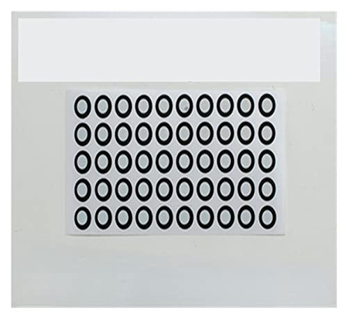 Markierungspunkte zum Scannen Handgehaltener 3D-Scanner Magnetischer 3D-Markierungspunkt Klebepunkt-Reflektor-Markierungspunkt für 3D-Scanner(6mm x 10mm viscosity-01) von YQVEOT
