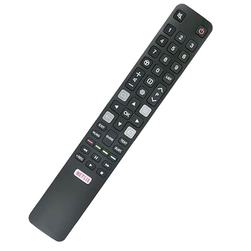 YQZBTX Ersatz ARC802N RC802N TCL TV Fernbedienung für Thomson TCL Smart TV 4K UHD QLED TV 32ES560 32ES580 40ES560 43EP640 43EP660 50DP660 YQZBTX Ersatz ARC802N RC802N TCL TV Fernbedienung für Thomson TCL Smart TV 4K UHD QLED TV 32ES560 32ES580 40ES560 43EP640 43EP660 50DP660 von YQZBTX