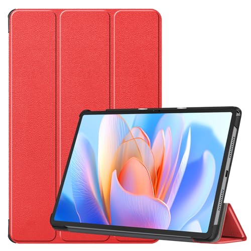 YRH für Lenovo Tab M11 Hülle 11 Zoll 2024, [Auto Wake/Sleep] Ultra dünn Leather Stand Flip Cover for Tabletten Lenovo M11 (1. Gen) [TB330FU /TB330XU] (Rot) von YRH