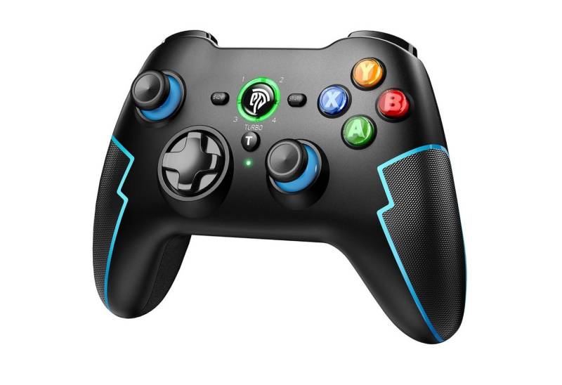 YRIIOMO Kabelloser Gaming Controller mit präziser Hall Trigger Technologie, PC-Controller (kompatibel mit Switch, PC, PS3, Tablets und Smartphones, ergonomisches) von YRIIOMO