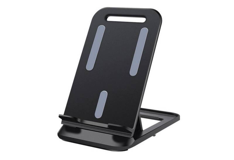YRIIOMO Praktischer und tragbarer Handy und Tablet Ständer mit Handy-Halterung, (höhenverstellbarem Design, stabiler Unterstützung und faltbarer, Konstruktion für vielseitige Nutzung) von YRIIOMO