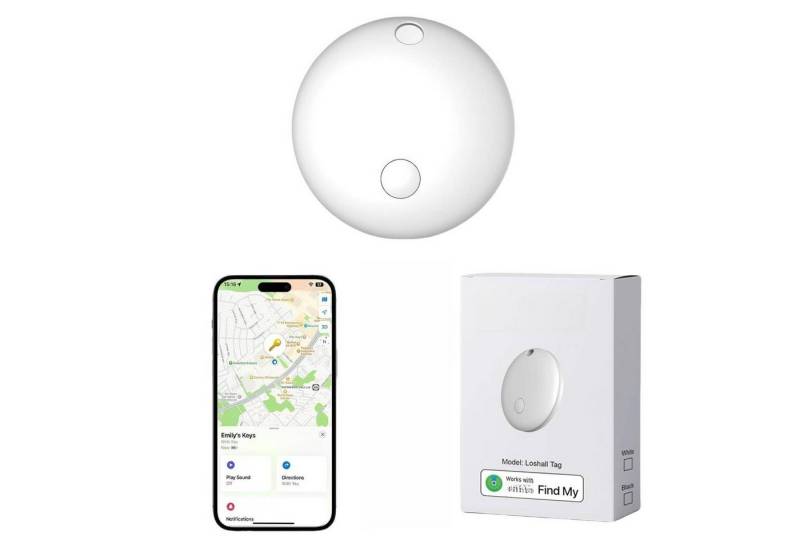 YRIIOMO Intelligenter Anti Verlust Tracker mit präziser globaler Ortung, GPS-Tracker von YRIIOMO
