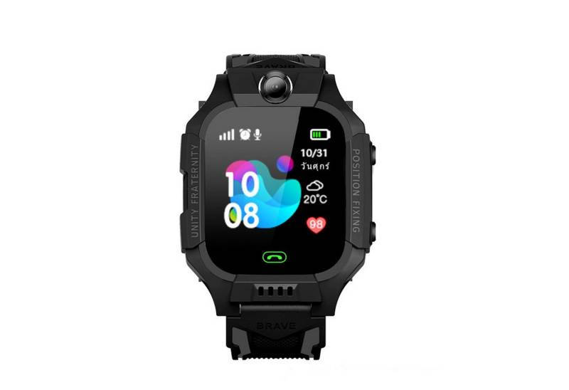 YRIIOMO Kinder Smartwatch,Telefon MP3 Kamera Rechner Rekorder und SOS Uhr Smartwatch Smartwatch (1.44 Zoll), 1 tlg., Nagelformen, langlebig und sicher für die Anwendung von YRIIOMO
