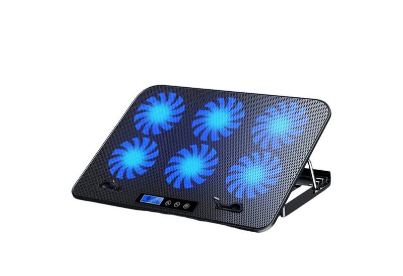 YRIIOMO Notebook-Kühler Effizienter Laptop Kühler mit intelligenter LCD Anzeige, leiser von YRIIOMO