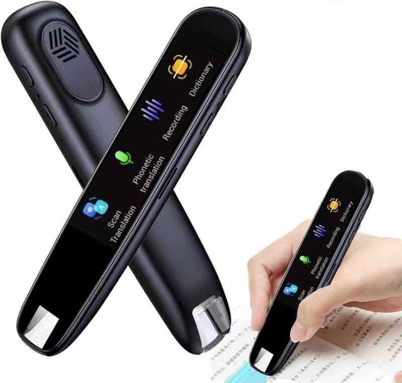 YRIIOMO Sprachcomputer Intelligenter tragbarer Übersetzungsstift mit Offline Funktion, aus, Schutzstiftkappe von YRIIOMO