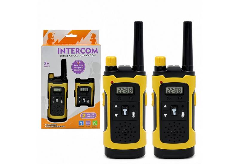 YRIIOMO Walkie Talkie Kinder Smartwatch mit intelligenter Gegensprechfunktion, LED Licht, (USB Ladeanschluss und IP67 Wasserschutz, ideal für Kinder ab 3 Jahren, – einfache Bedienung und komfortables Design) von YRIIOMO