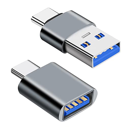 USB C Adapter, USB C Stecker auf USB 3.0 Buchse Adapter, USB C Stecker auf USB 3.0 Stecker Adapter, OTG Adapter ， kompatibel mit Tablets, MacBook Pro, Samsung Galaxy und Anderen Typ C Handys. von YRIKE