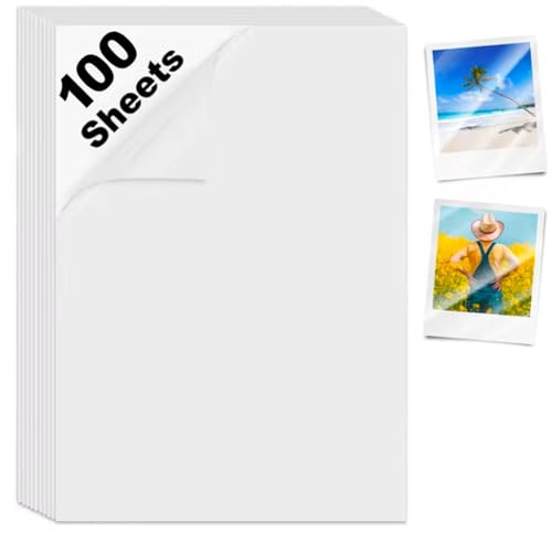 100 Stück Selbstklebende Laminierfolien A6 - Kaltlaminierfolie Wasserdichte Laminatfolien Transparente für Verschließen von Fotokarten-Aufkleberverpackungen, Keine Maschine Erforder 100 Stück Selbstklebende Laminierfolien A6 - Kaltlaminierfolie Wasserdichte Laminatfolien Transparente für Verschließen von Fotokarten-Aufkleberverpackungen, Keine Maschine Erforder von YRsorn