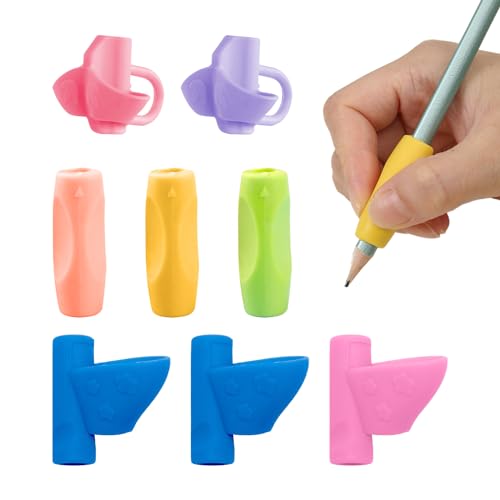 YSDYY 8-teilige Stiftgriffscheide, Schreibhilfe für Kinder, Bleistiftgriff, Schreibgriff YSDYY 8-teilige Stiftgriffscheide, Schreibhilfe für Kinder, Bleistiftgriff, Schreibgriff von YSDYY