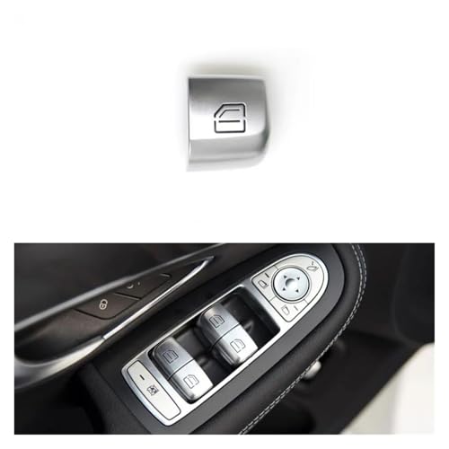 Fensterheber Innen Passagier Tür Fensterheber Control Schalter Tür Push Tasten Für Mercedes Für Benz Für W205-W222 Auto Fensterschalter(Model 2) von YSFIFHSKFH