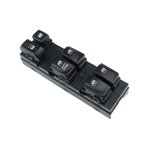 YSFIFHSKFH Fensterheber Fahrerseite Electric Power Master Fensterheberschalter Taste 93570-2H110 935702H110 Für Hyundai Für Elantra HD 2007-2010 Auto Fensterschalter YSFIFHSKFH Fensterheber Fahrerseite Electric Power Master Fensterheberschalter Taste 93570-2H110 935702H110 Für Hyundai Für Elantra HD 2007-2010 Auto Fensterschalter von YSFIFHSKFH