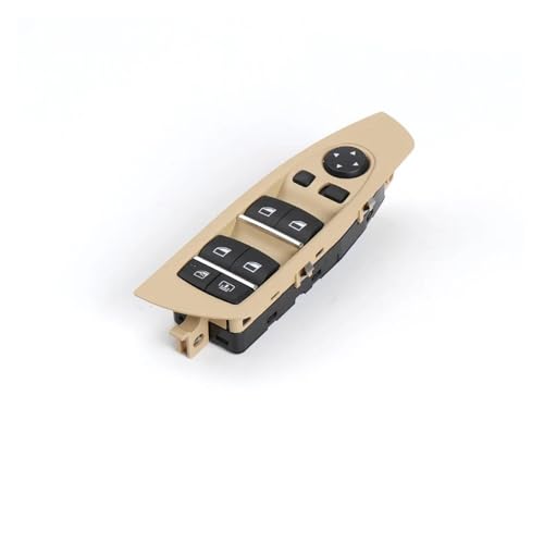 YSFIFHSKFH Fensterheber Fensterheberschalter für F01 für F02 für F04 Auto Elektrischer Fensterheberschalter für 7er Serie 61319241915 Auto Fensterschalter(Schwarz) von YSFIFHSKFH