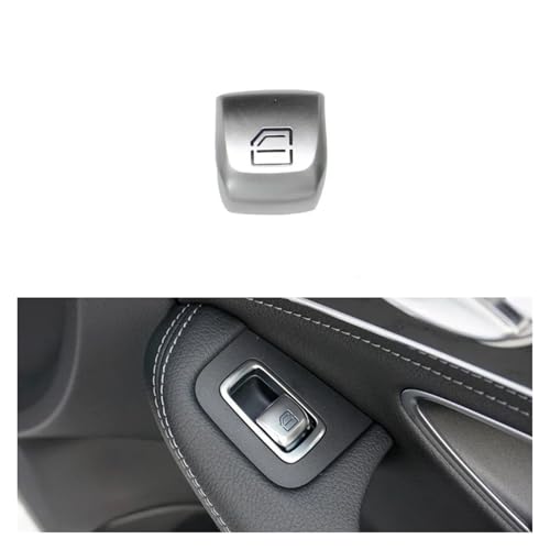 YSFIFHSKFH Fensterheber Innen Passagier Tür Fensterheber Control Schalter Tür Push Tasten Für Mercedes Für Benz Für W205-W222 Auto Fensterschalter(Hinten Links) von YSFIFHSKFH