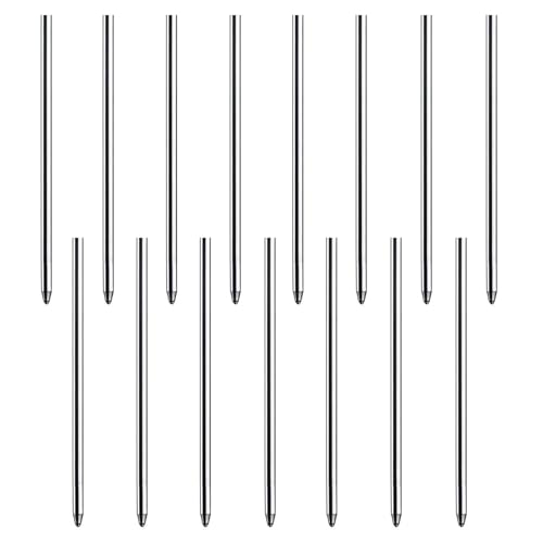 15 Stück Schwarze Metallminen, Kugelschreiber-Ersatzminen, Kugelschreiber-Zubehör, Lern- Und Bürobedarf 15 Stück Schwarze Metallminen, Kugelschreiber-Ersatzminen, Kugelschreiber-Zubehör, Lern- Und Bürobedarf von YSJCHEBS