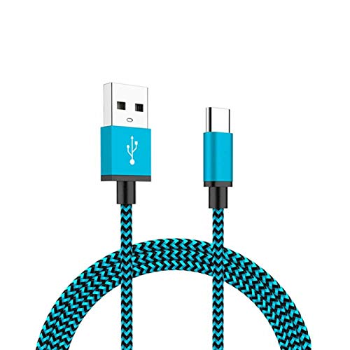 USB-Kabel Typ C, YSJJZRL®(3.3ft) USB C to USB A Nylon-Geflecht Schnellladekabel Data Sync Transfer Ladekabel Kompatibel mit Samsung Galaxy S10 S9 Note 9 8 S8 Plus,LG V40 V30 V20 G7 G6 von YSJJZRL