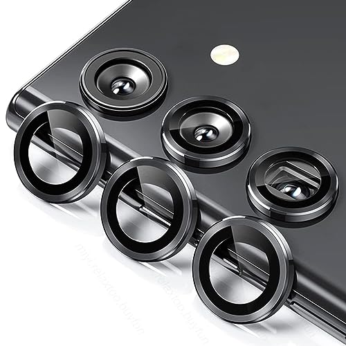 YSJJZRL 3D 9H Objektiv Ringe Kamera Objektiv Glas Film Ultra HD Kamera Displayschutzfolie Für Samsung A14 A34 A54 (Für Samsung A54,Schwarz) von YSJJZRL