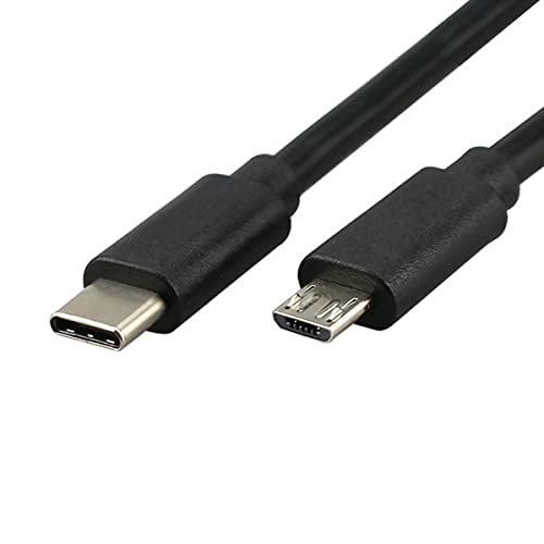 YSJJZRL Typ C auf Micro-USB-Kabel, Micro-USB auf USB-C-Kabel, kompatibel mit Galaxy S7/S6, HTC One/10 und mehr (0,25 M) von YSJJZRL