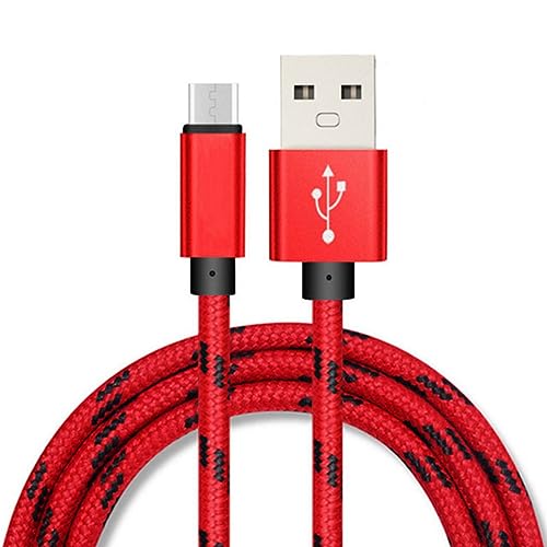 YSJJZRL USB Typ C Kabel Aluminiumgehäuse Nylon geflochten 2A Schnellladegerät Datenkabel für Samsung A50 A51 S20 S10 usw (2M,Verrotten) von YSJJZRL