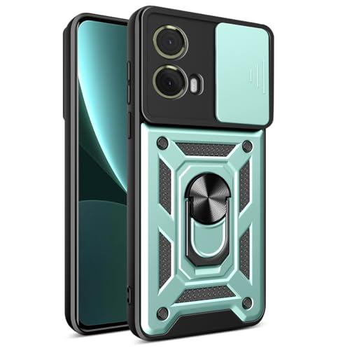 YSONCHAN Hülle für Motorola Moto G85 5G, Schutzhülle mit Stoßfeste Objektiv Cover, Bumper Handyhülle mit Magnetring und Dreh Ständer, Robuste Hülle. Grün YSONCHAN Hülle für Motorola Moto G85 5G, Schutzhülle mit Stoßfeste Objektiv Cover, Bumper Handyhülle mit Magnetring und Dreh Ständer, Robuste Hülle. Grün von YSONCHAN