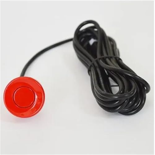 Sensoren RüCkfahrhilfe 1 Stück Sensoren Parktronic Auto Parkplatz Sensor Kit Umkehr Radar Monitor Detektor Ton Alarm Anzeige RüCkfahrwarner(Rot) von YSQIFBABD
