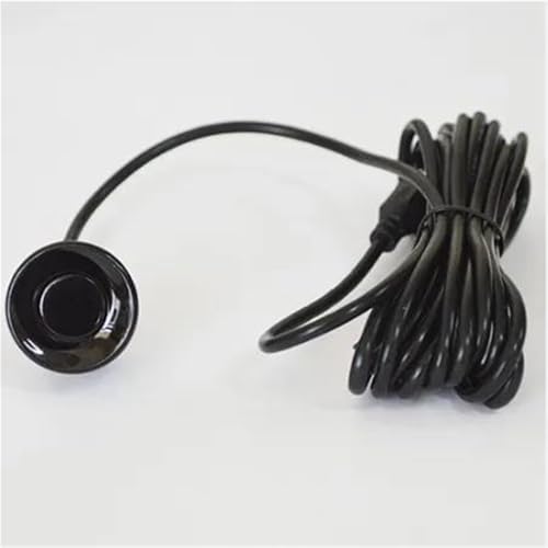 Sensoren RüCkfahrhilfe 1 Stück Sensoren Parktronic Auto Parkplatz Sensor Kit Umkehr Radar Monitor Detektor Ton Alarm Anzeige RüCkfahrwarner(Schwarz) von YSQIFBABD