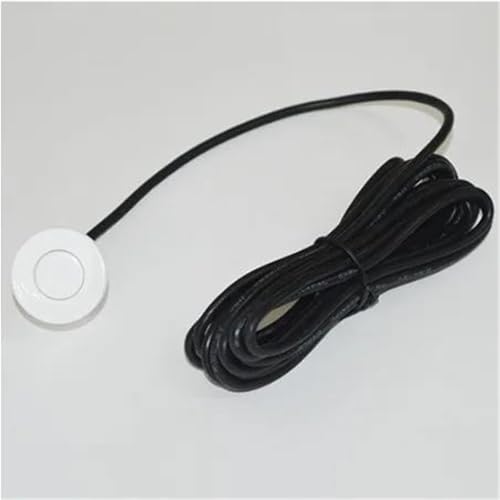 Sensoren RüCkfahrhilfe 1 Stück Sensoren Parktronic Auto Parkplatz Sensor Kit Umkehr Radar Monitor Detektor Ton Alarm Anzeige RüCkfahrwarner(Weiss) von YSQIFBABD
