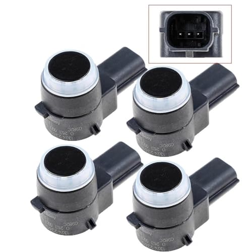 Sensoren RüCkfahrhilfe 13242365 3 Pins PDC Parkplatz Sensor 13332755 Für Astra J Für Insignia Für Meriva B RüCkfahrwarner(4 pcs) von YSQIFBABD