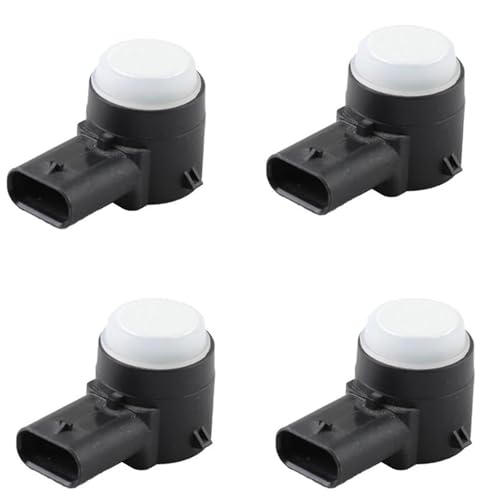 Sensoren RüCkfahrhilfe 23370671 Auto PDC Parkplatz Sensor Für Chevy Für Cruze Für Spark Für Volt Für Ecotec Für Buick Für Envision RüCkfahrwarner(4pcs White) von YSQIFBABD