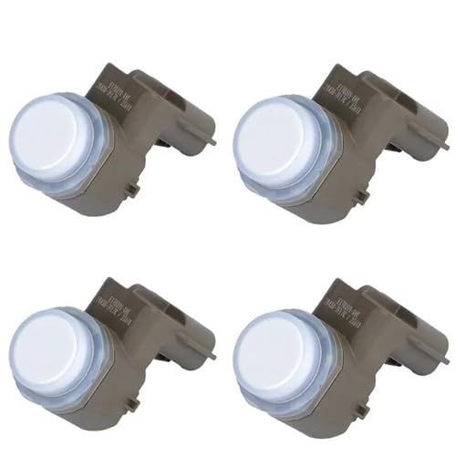 Sensoren RüCkfahrhilfe 28438-7FL0C 284387FL0C PDC Parkplatz Sensor Für Infiniti Für QX50 Für Nissan Für Rogue Für Murano 284389UF1A RüCkfahrwarner(4pcs White) von YSQIFBABD