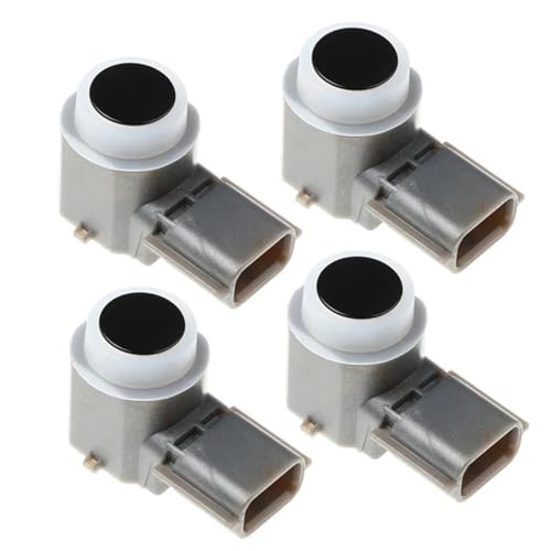Sensoren RüCkfahrhilfe 284384GA0A 28438-4GA0A Für Nissan Für Infiniti Für Q50 Q50L Auto Einparkhilfe PDC Sensor RüCkfahrwarner(4pcs-Black) von YSQIFBABD