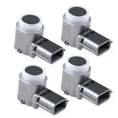 Sensoren RüCkfahrhilfe 284384GA0A 28438-4GA0A Für Nissan Für Infiniti Für Q50 Q50L Auto Einparkhilfe PDC Sensor RüCkfahrwarner(4pcs-Silver) von YSQIFBABD